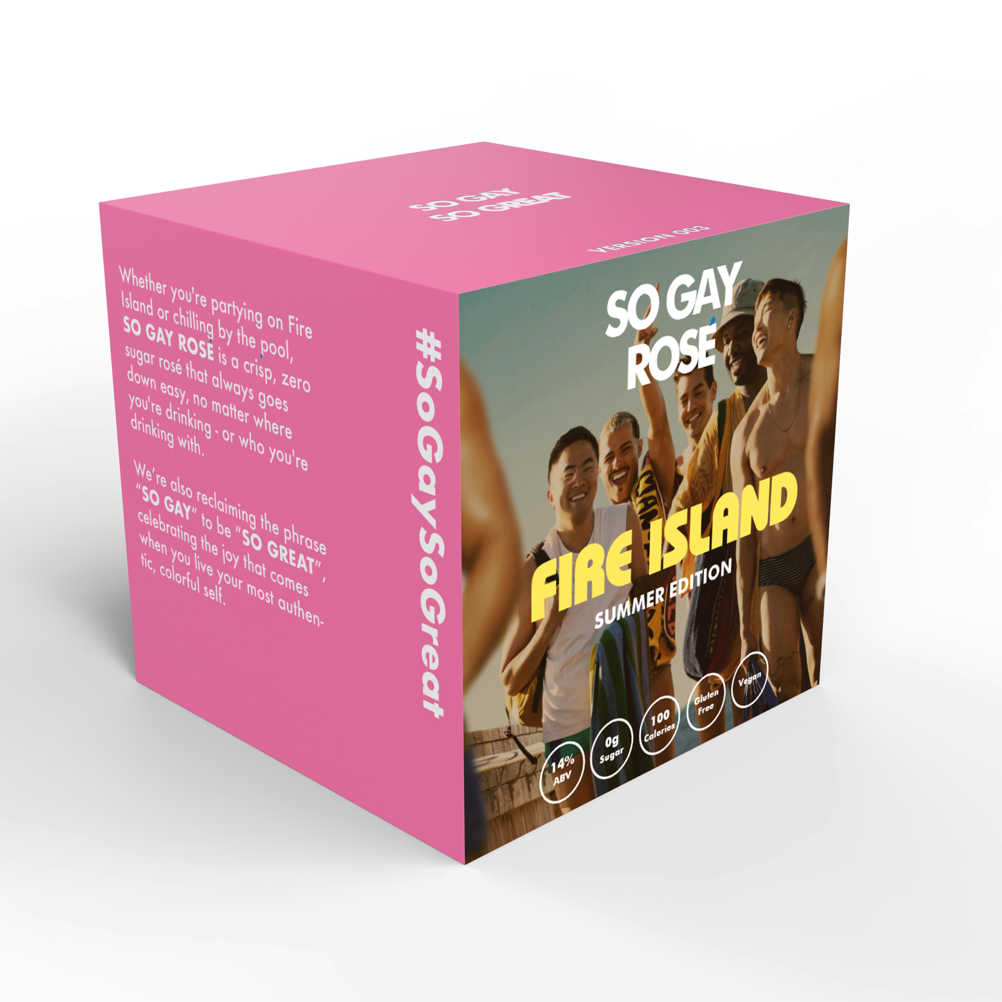 Fire Island x So Gay Rosé Special Edition